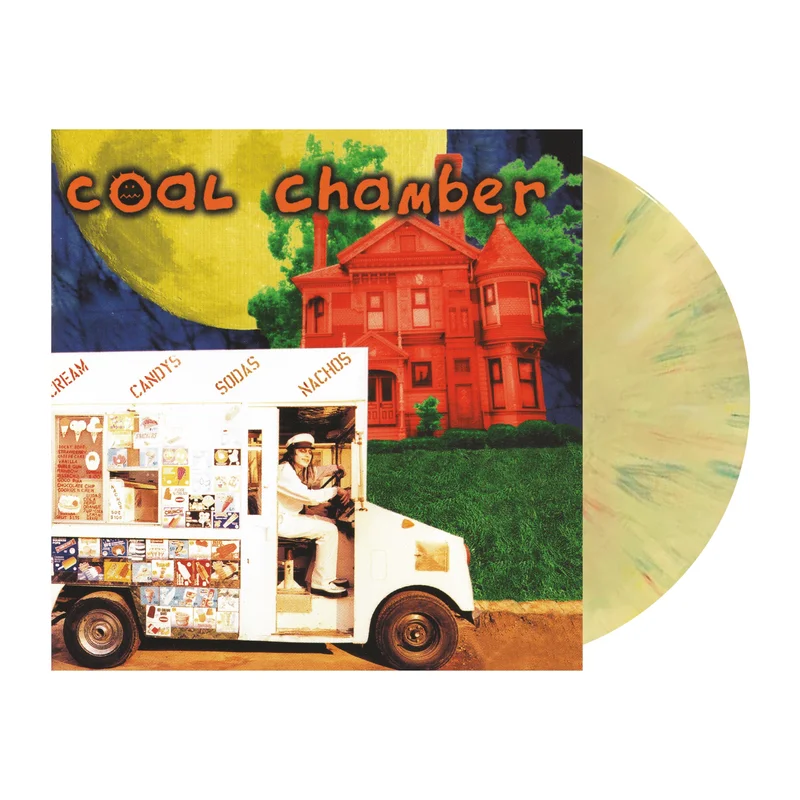 COAL CHAMBER SELF TITLED LP - EXCLUSIVE - LTD. 500 - BANANA SWIRL