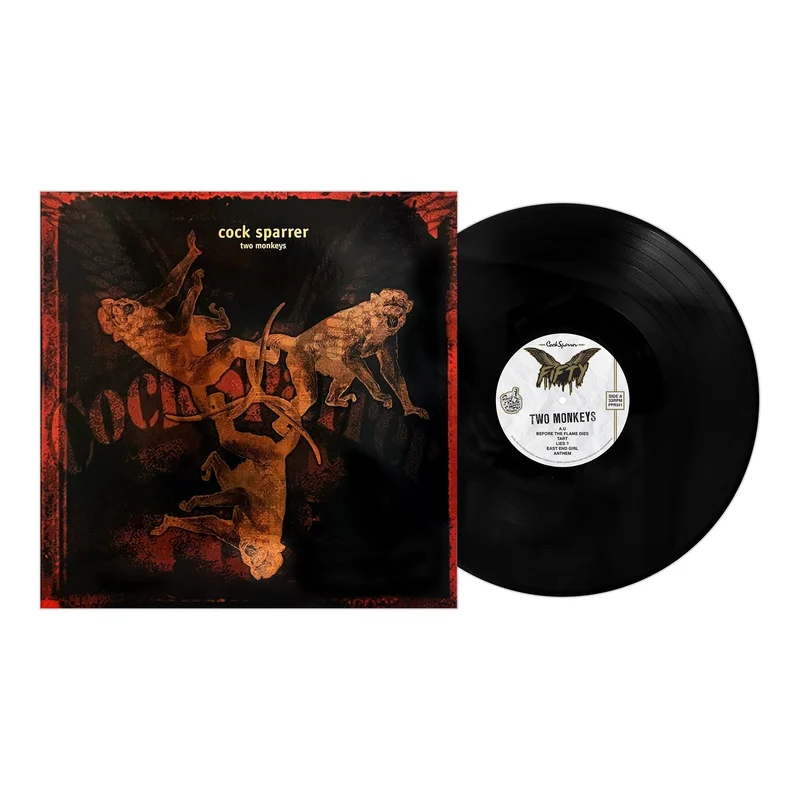 COCK SPARRER 'TWO MONKEYS' 50TH ANNIVERSARY EDITION LP