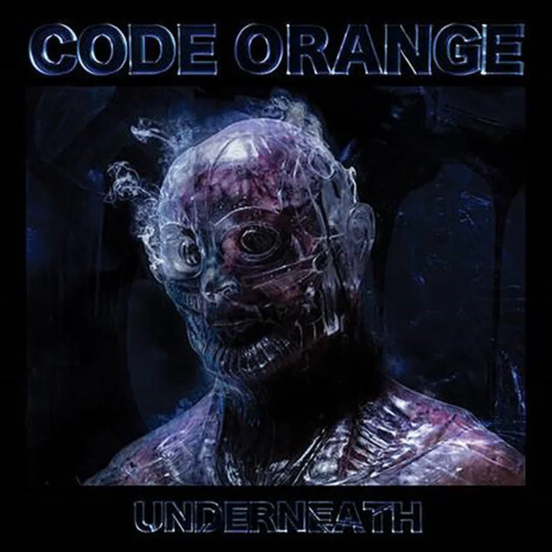 CODE ORANGE 'UNDERNEATH' LP - CLEAR BLUE/SPLATTER