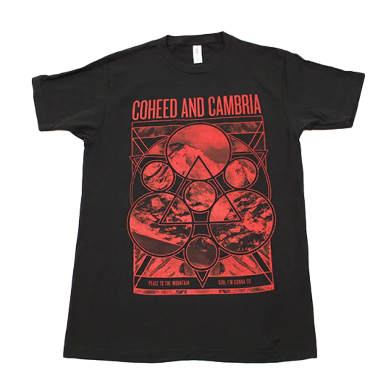 COHEED AND CAMBRIA 'MOUNTAIN PEACE' T-SHIRT