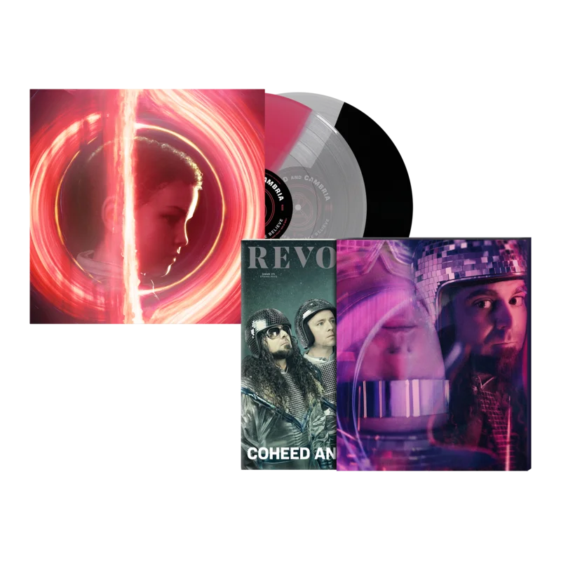COHEED AND CAMBRIA THE FATHER OF MAKE BELIEVE 2LP + REVOLVER SPRING 2025 ISSUE IN NUMBERED SLIPCASE