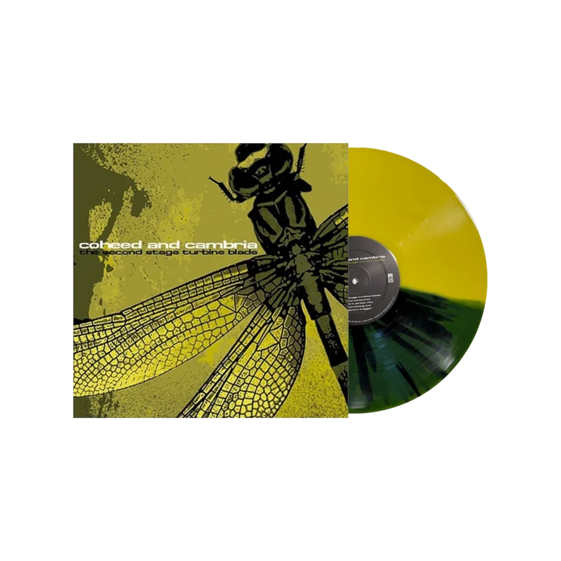 COHEED AND CAMBRIA THE SECOND STAGE TURBINE BLADE LP - EXCLUSIVE - LTD. 1000 - YELLOW/GREEN CAMO/BLACK SPLATTER