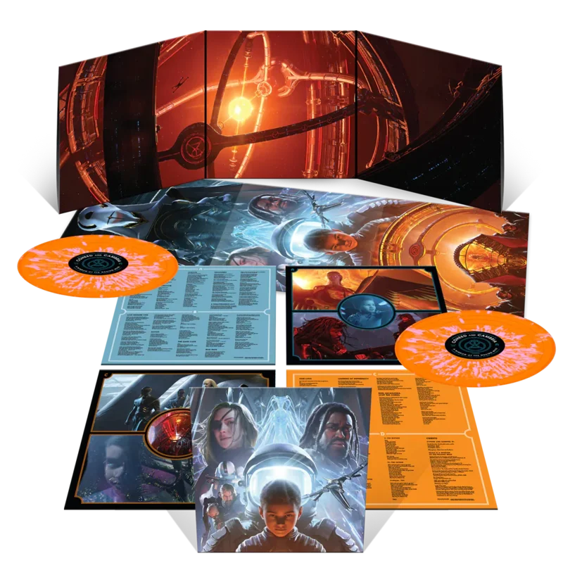 COHEED AND CAMBRIA 'VAXIS II: A WINDOW OF THE WAKING MIND' LP - EXCLUSIVE - LTD. 1000 - ORANGE/PINK/SWIRL