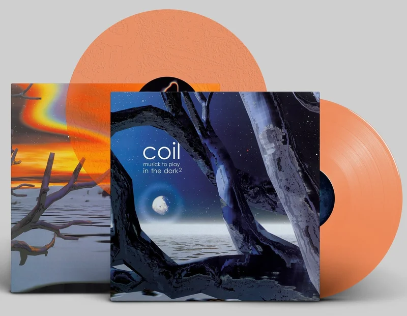 COIL 'MUSICK TO PLAY IN THE DARK' 2LP - CLEAR ORANGE