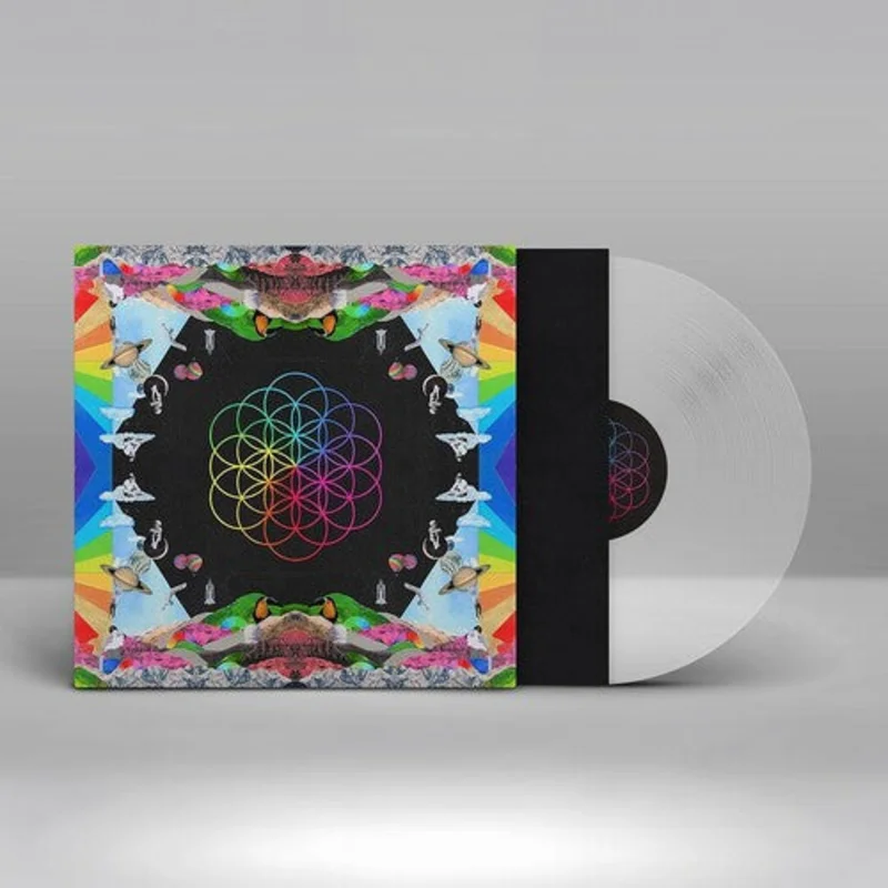 COLDPLAY 'A HEAD FULL OF DREAMS' LP - CLEAR ECO-RECORD