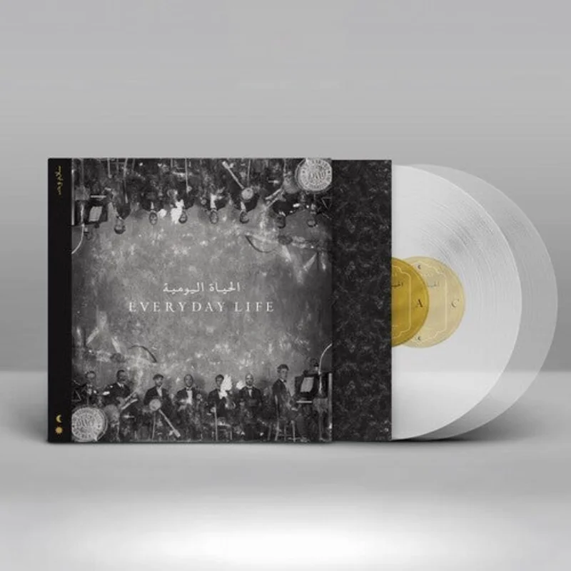 COLDPLAY 'EVERYDAY LIFE' 2LP - CLEAR ECO-RECORD