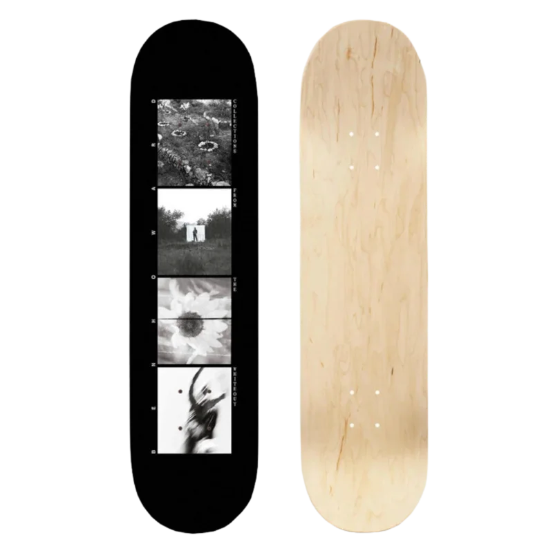 Collections From The Whiteout: Black Skatedeck 8"