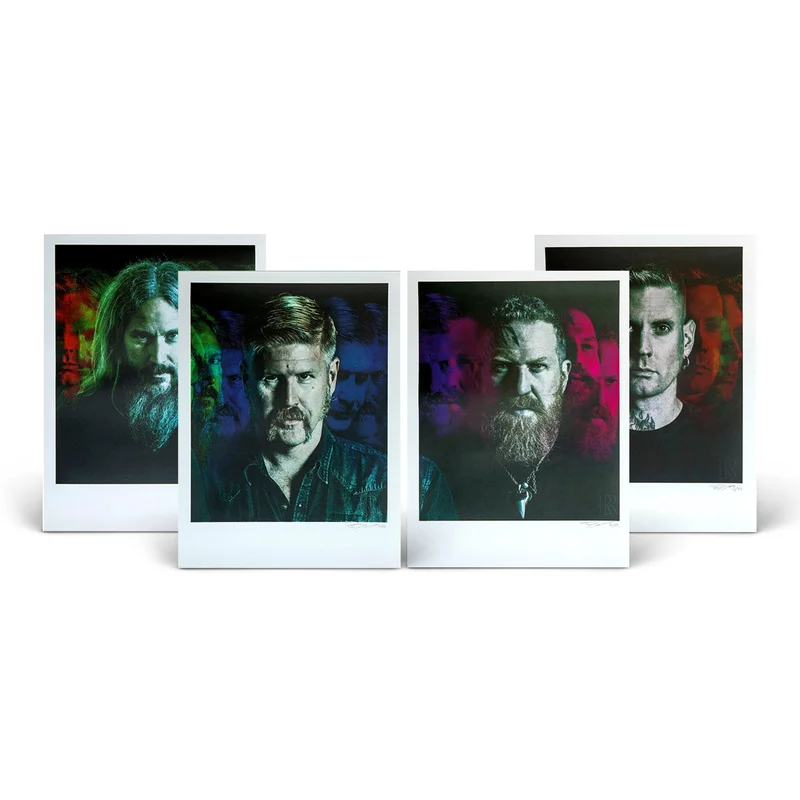 COLLECTORS EDITION 18 X 24 MASTODON PRINTS  4 PRINT SET