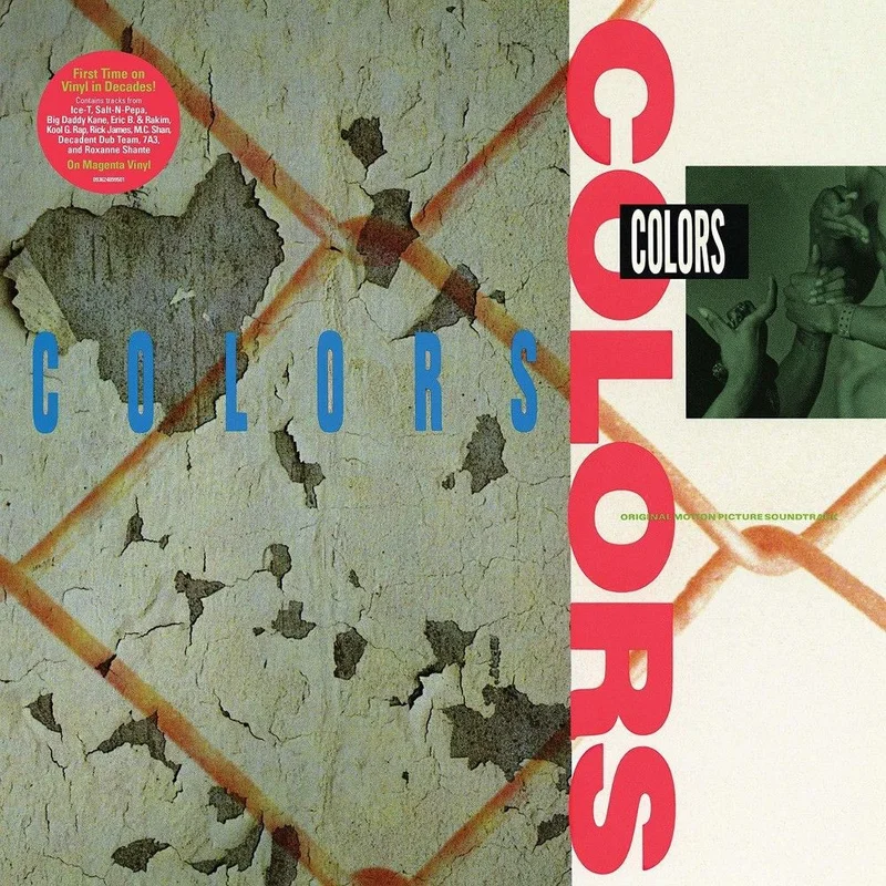 COLORS - ORIGINAL MOTION PICTURE SOUNDTRACK - SILVER COLOR - VINYL LP
