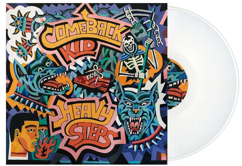 COMEBACK KID 'HEAVY STEPS' LP - WHITE