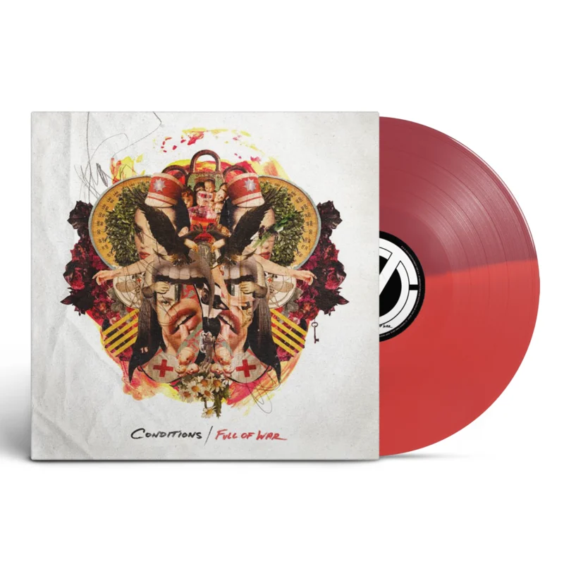 CONDITIONS 'FULL OF WAR' LP (Color Half/Half Vinyl)