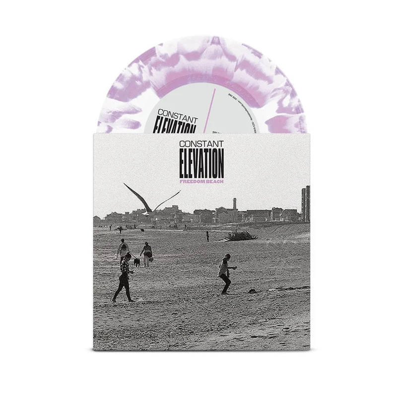 CONSTANT ELEVATION 'FREEDOM BEACH' 7" EP - LILAC/WHITE