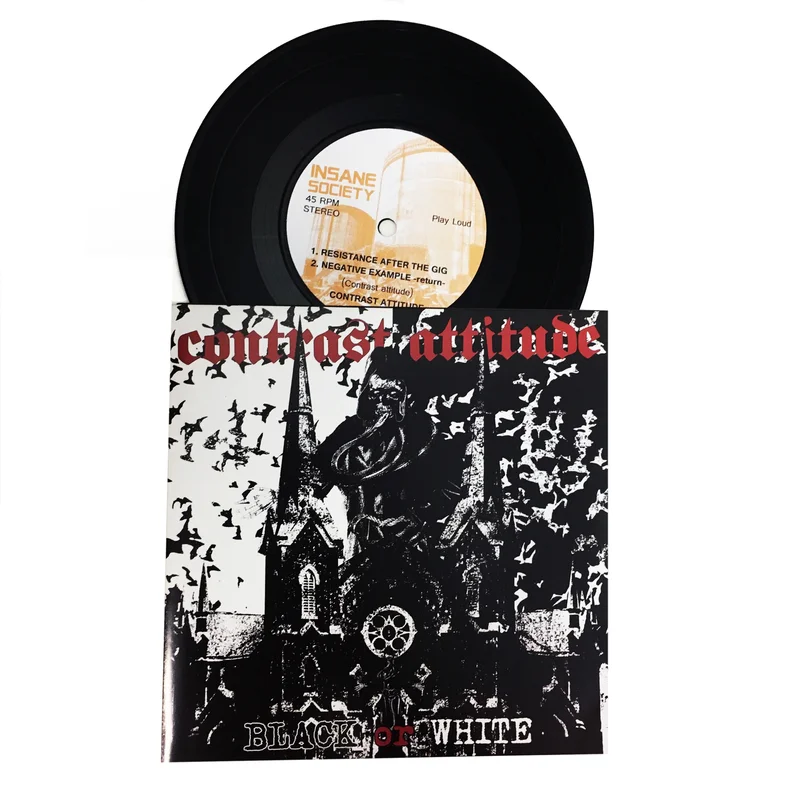 Contrast Attitude: Black or White 7" (new)