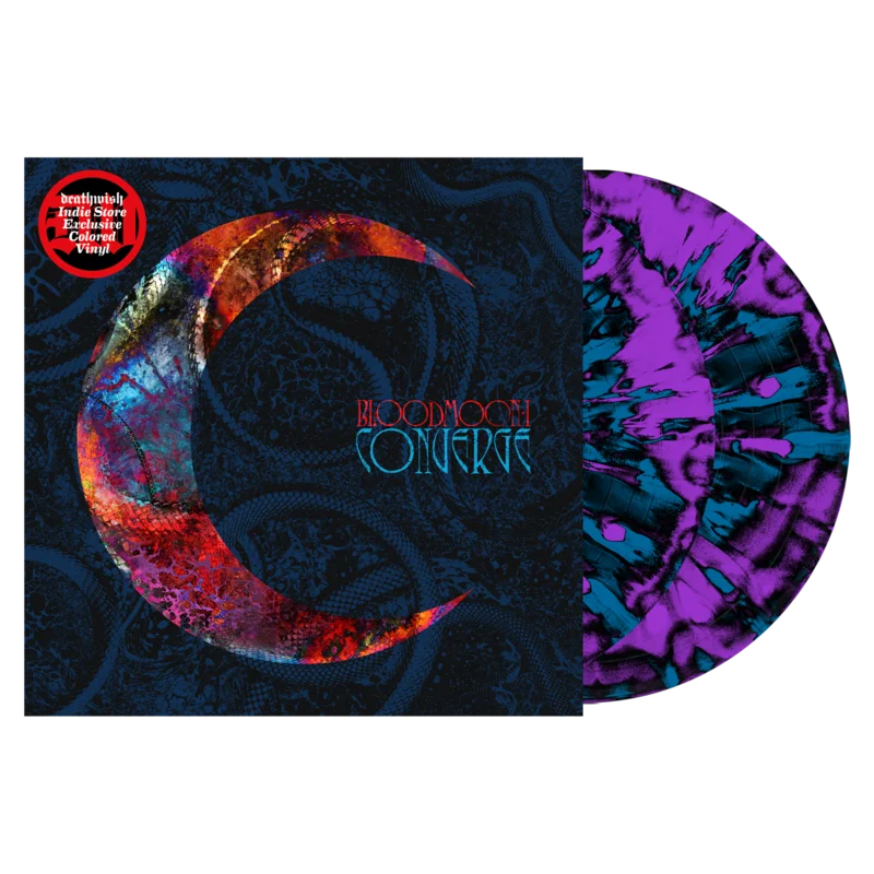 CONVERGE BLOODMOON 2LP - BLACK/NAVY/NEON PURPLE