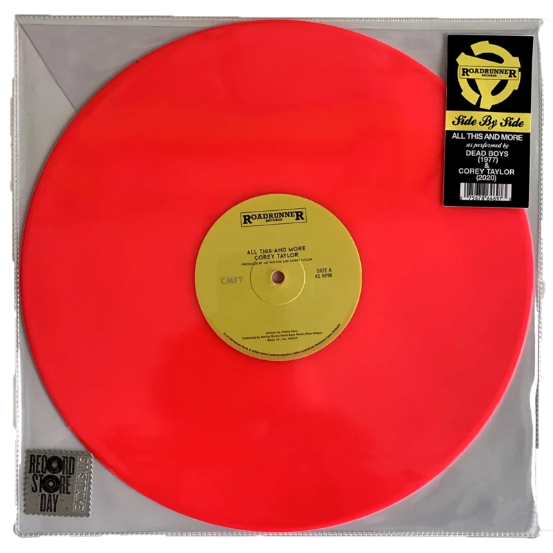 Corey Taylor/Dead Boys: All This And More 12" (Black Friday 2020)