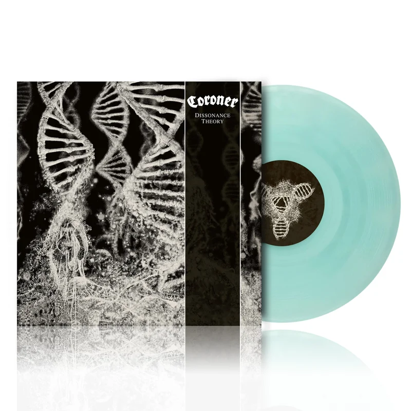 CORONER DISSONANCE THEORY LP - TRANSLUCENT COKE BOTTLE CLEAR