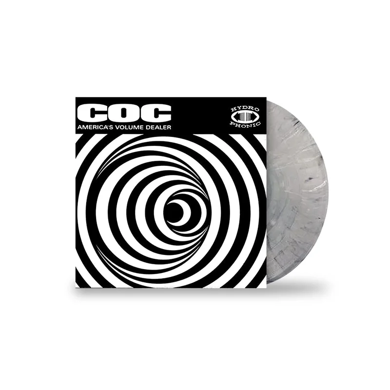 CORROSION OF CONFORMITY AMERICA'S VOLUME DEALER LP - EXCLUSIVE - LTD. 250 -  BLACK/WHITE/PLATINUM/MARBLE