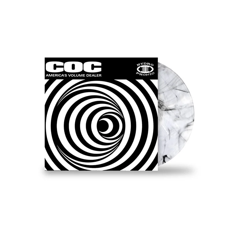 CORROSION OF CONFORMITY AMERICA'S VOLUME DEALER LP - EXCLUSIVE - LTD. 250 -  CLEAR/BLACK/WHITE/SMOKE