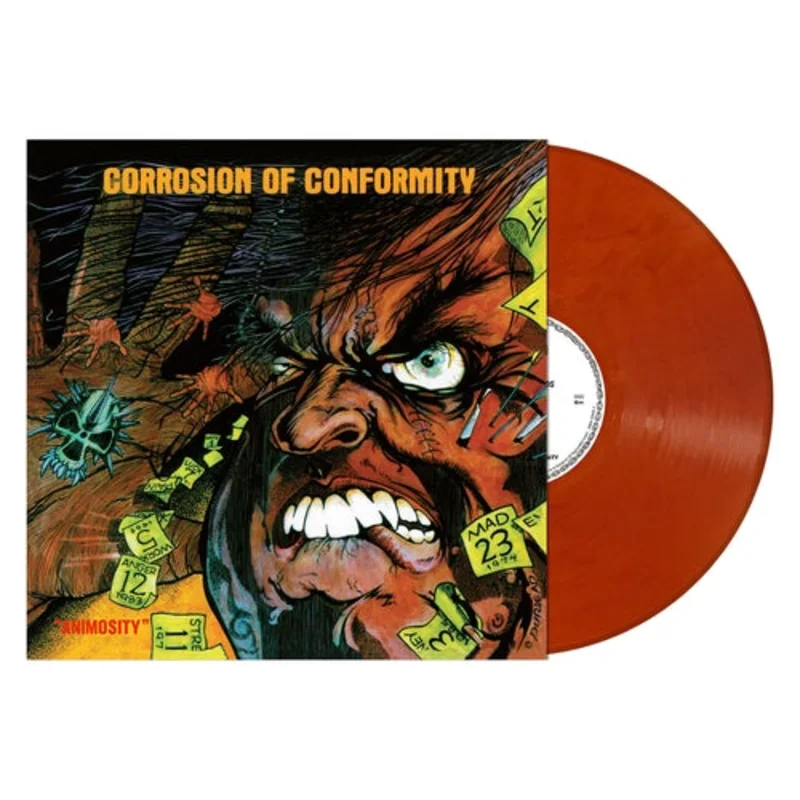CORROSION OF CONFORMITY 'ANIMOSITY' LP - ORANGE BROWN