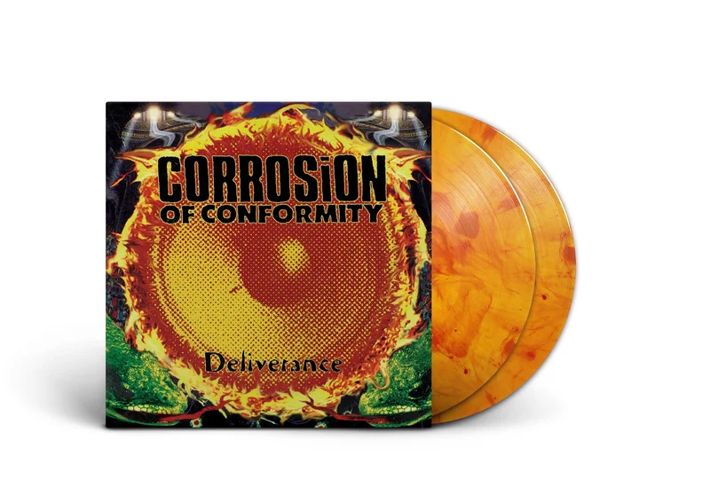 CORROSION OF CONFORMITY DELIVERANCE 2LP - EXCLUSIVE - LTD. 500 - RED/ORANGE/SPLATTER