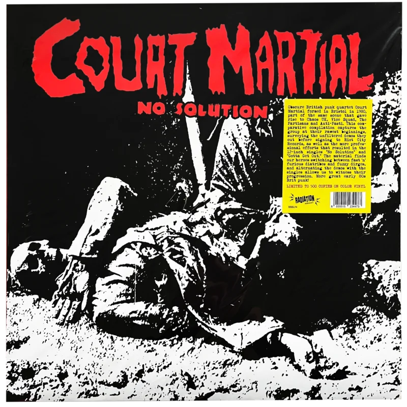 Court Martial: No Solution: Singles and Demos 1981/1982 12"