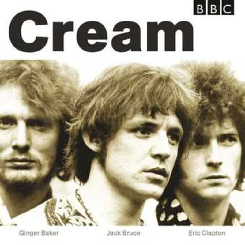 CREAM 'BBC SESSIONS' 2LP - WHITE/OPAQUE BEIGE