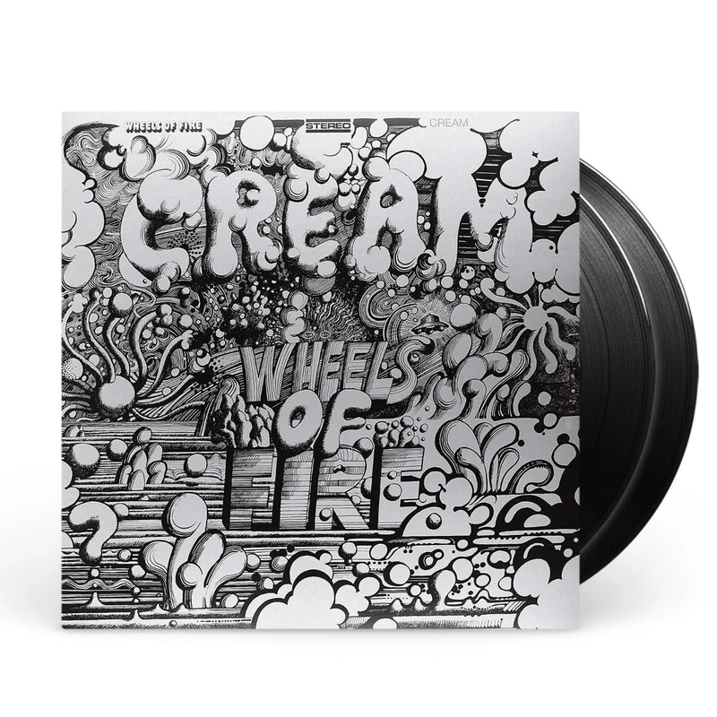 CREAM - WHEELS OF FIRE - 2-LP - VINYL LP