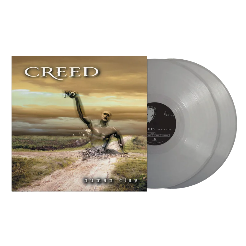 CREED HUMAN CLAY 25TH ANNIVERSARY 2LP - EXCLUSIVE - LTD. 500 -  OPAQUE GRAY