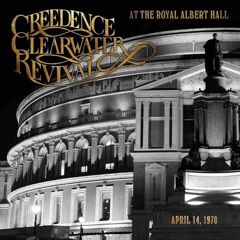 CREEDENCE CLEARWATER REVIVAL - AT THE ROYAL ALBERT HALL - APRIL 14,1970 - VINYL LP