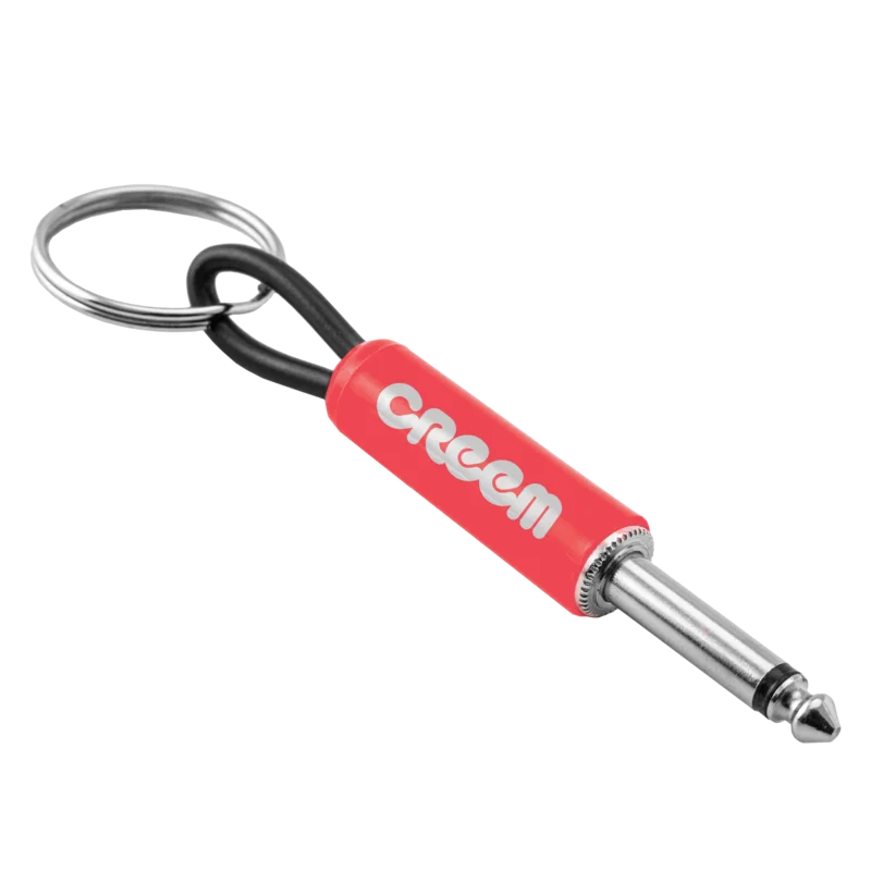 CREEM LOGO GUITAR PLUG KEYCHAIN