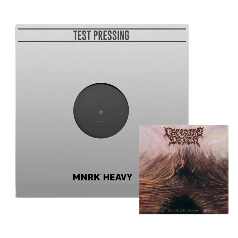 CREEPING DEATH 'BOUNDLESS DOMAIN' LP (VINYL TEST PRESSING)