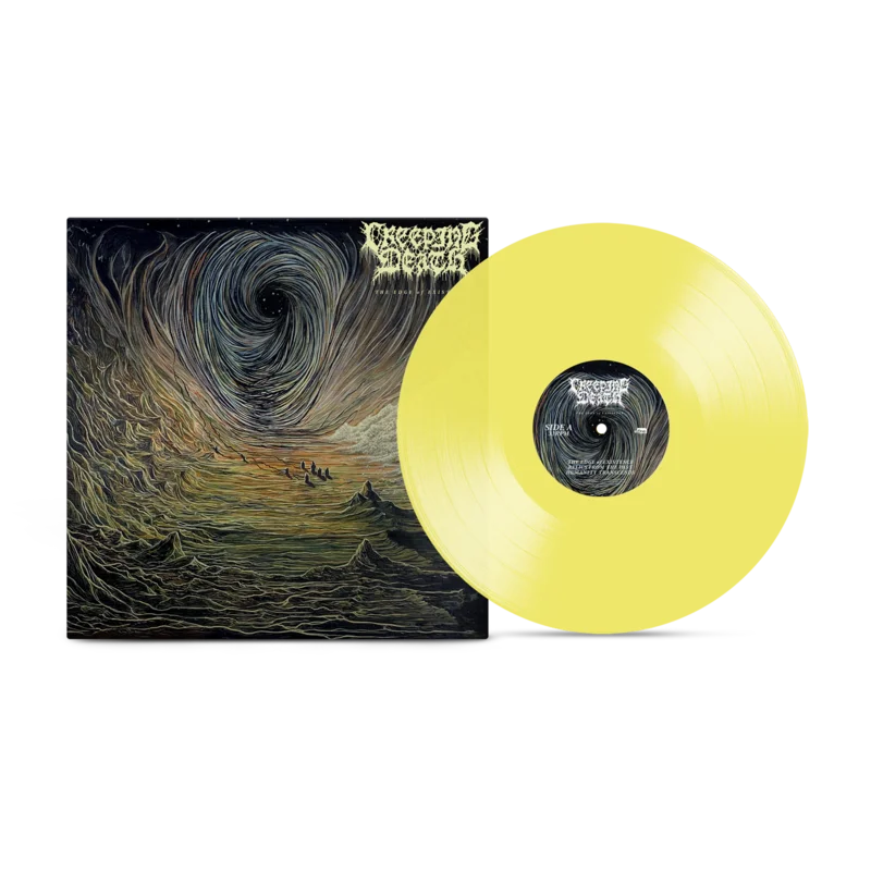 CREEPING DEATHC 'THE EDGE OF EXISTENCE' LP (Clear Yellow Vinyl)