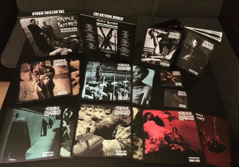 Cripple Bastards: The Outside World  Complete Singles Collection 1992-2012 12"