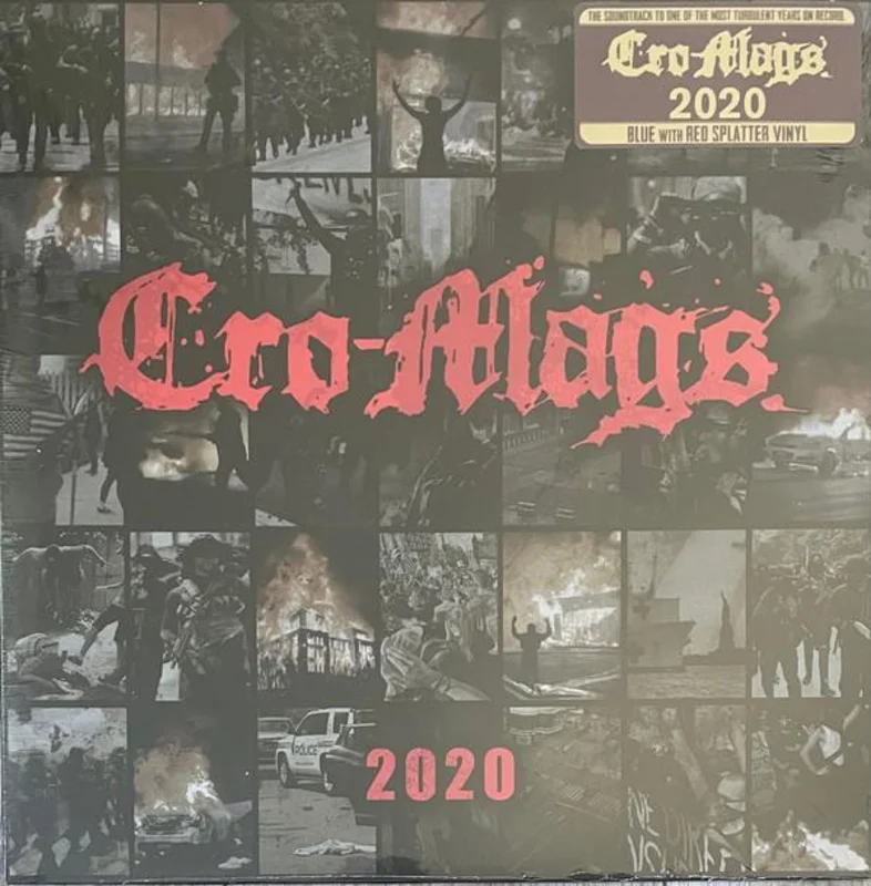 CRO-MAGS '2020' LP - BLUE/RED/SPLATTER