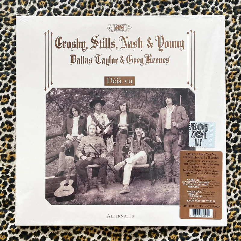 Crosby, Stills, Nash & Young: Deja Vu Alternates 12" (RSD 2021)