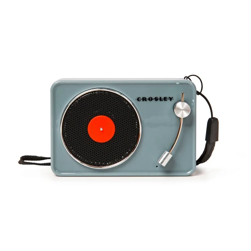 CROSLEY MINI TURNTABLE BLUETOOTH SPEAKER WHITE
