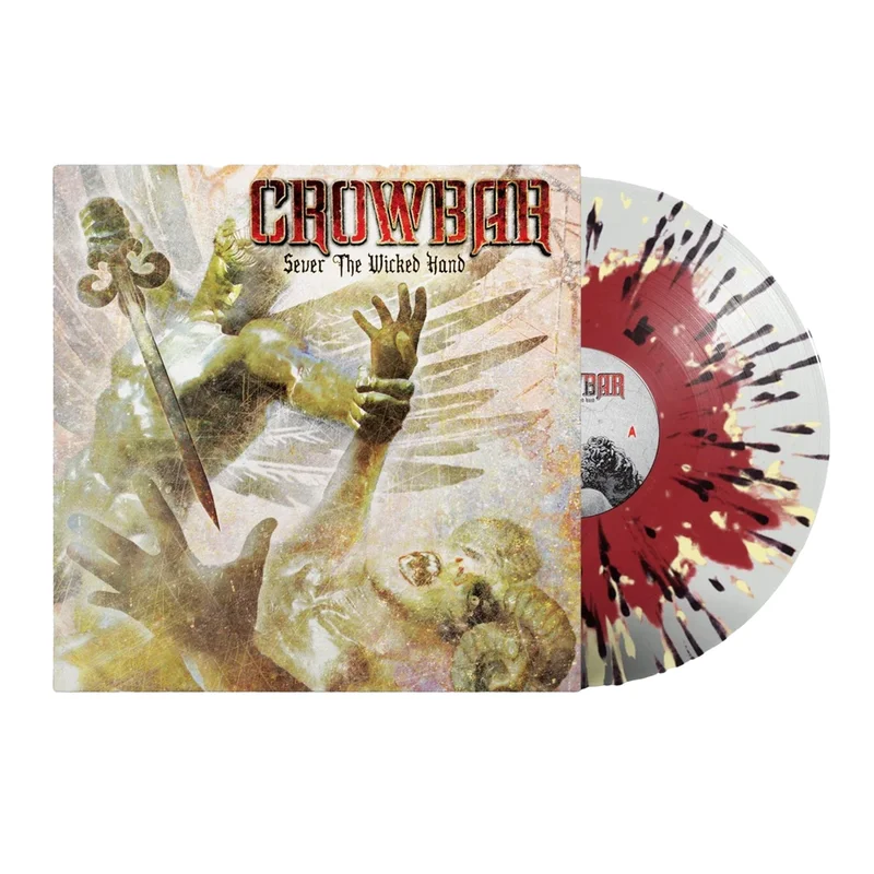 CROWBAR 'SEVER THE WICKED HAND' 10TH ANNIVERSARY EDITION 2LP -  BLACK/YELLOW/SPLATTER