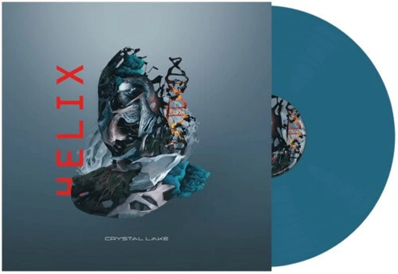 CRYSTAL LAKE 'HELIX' LP - AQUA BLUE