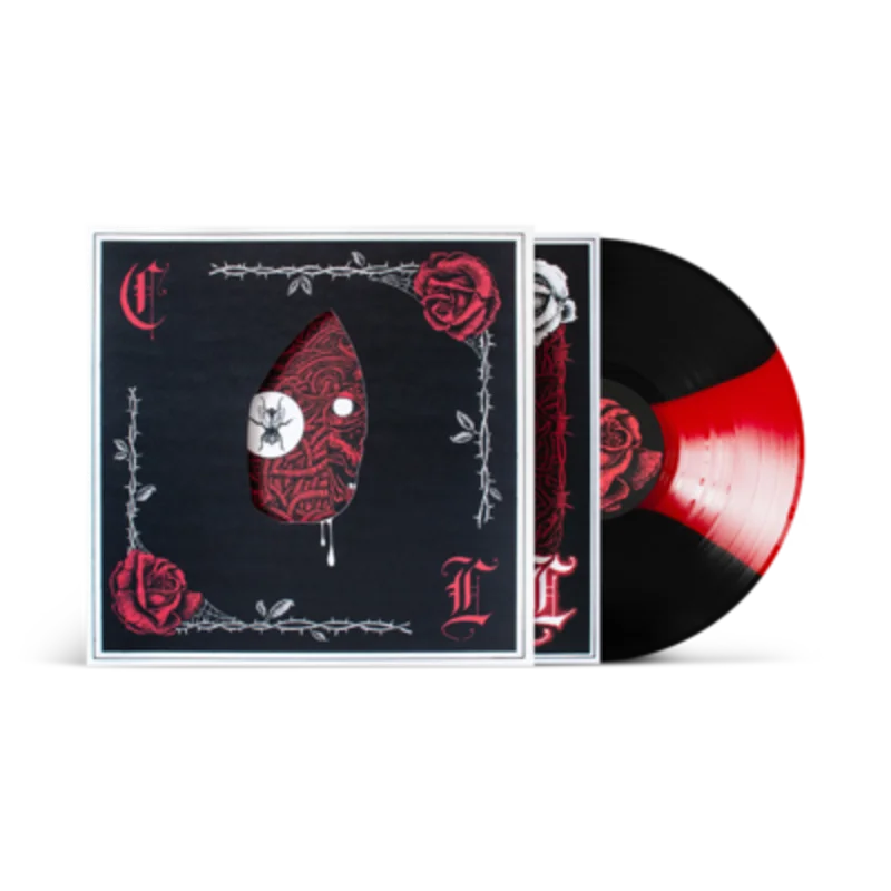 CULT LEADER 'A PATIENT MAN' LP - IMPORT - RED/BLACK/WHITE