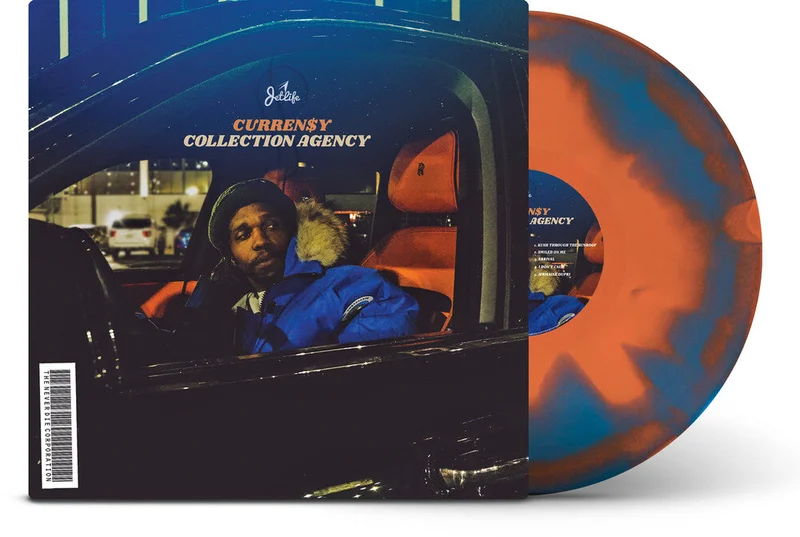 Curren$y: Collection Agency - 12" (blue/orange vinyl) (PRE-ORDER)