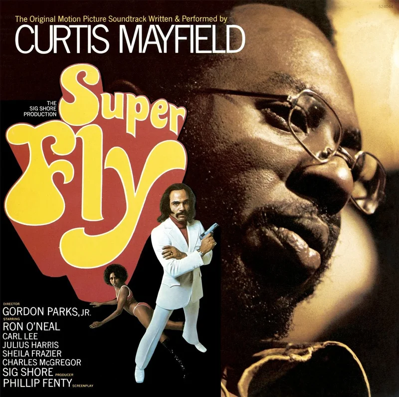 CURTIS MAYFIELD - SUPER FLY: THE ORIGINAL MOTION PICTURE SOUNDTRACK - VINYL LP
