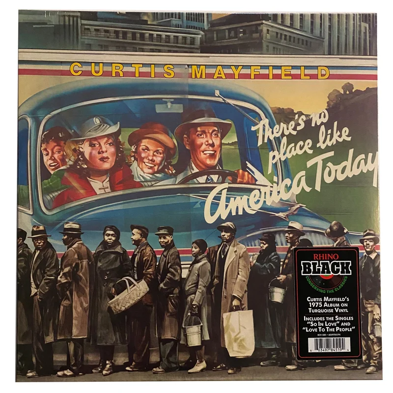 Curtis Mayfield: There's No Place Like America 12"