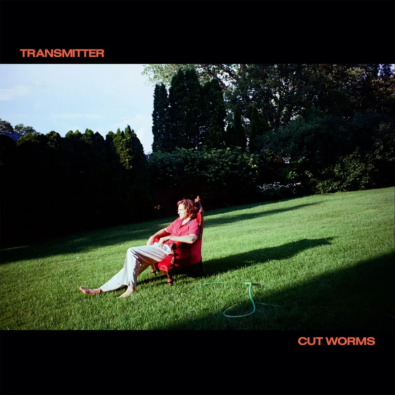 CUT WORMS - TRANSMITTER - RED COLOR - VINYL LP