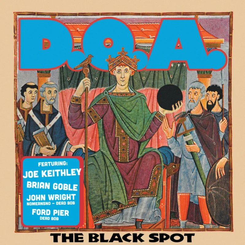D.O.A.: The Black Spot 12" (black cherry vinyl)