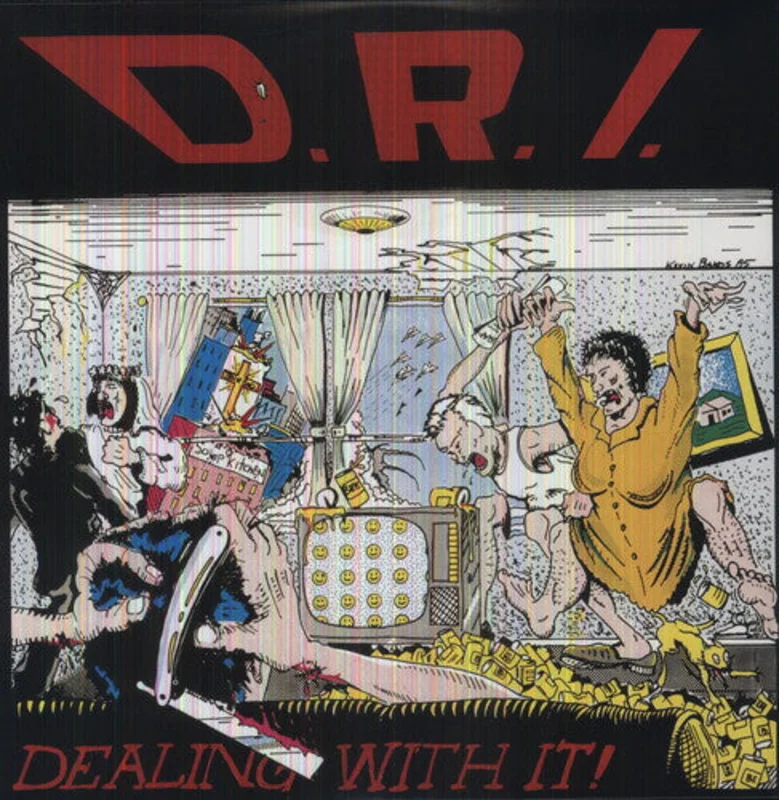 D.R.I. 'DEALING WITH IT' LP - REMASTERED MILLENNIUM EDITION
