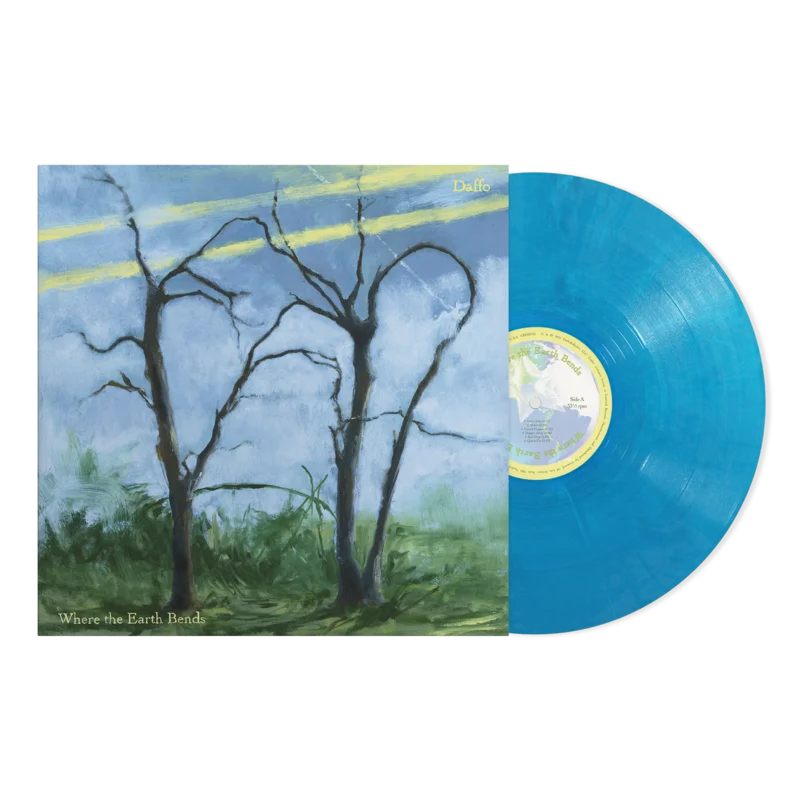 DAFFO 'WHERE THE EARTH BENDS' LP (Blue Eco-Mix Vinyl)