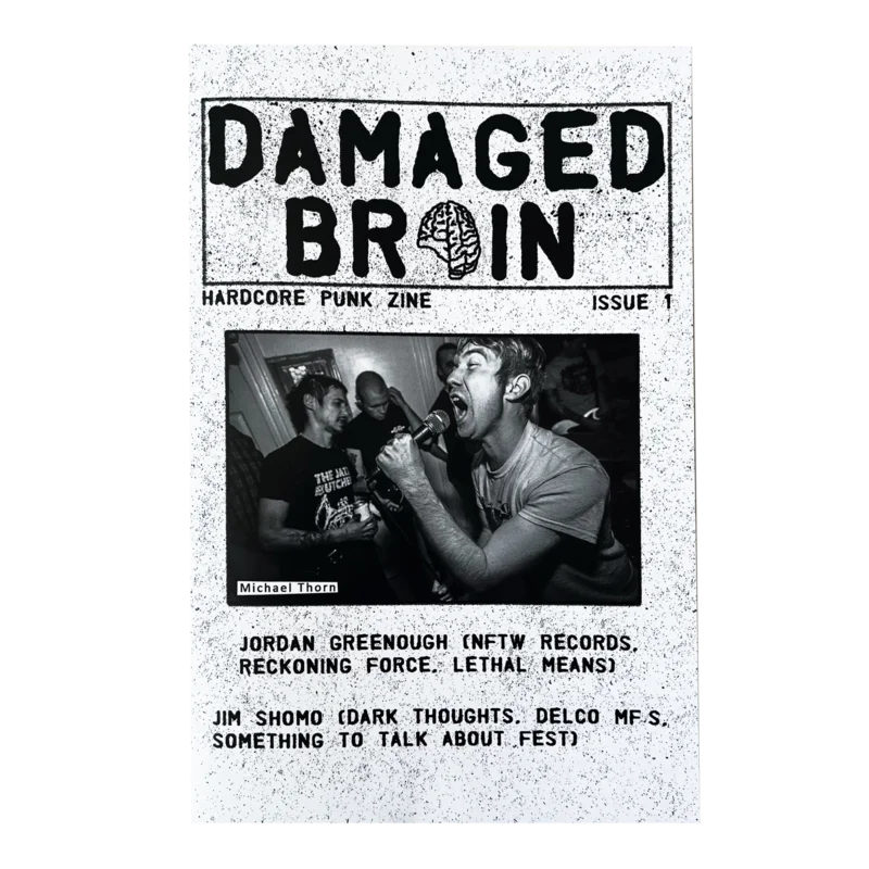 Damaged Brain - Issue #1 zine