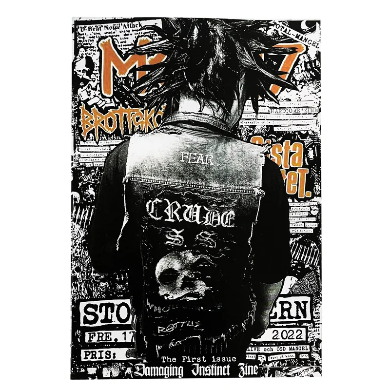 Damaging Instinct Issue #1 zine