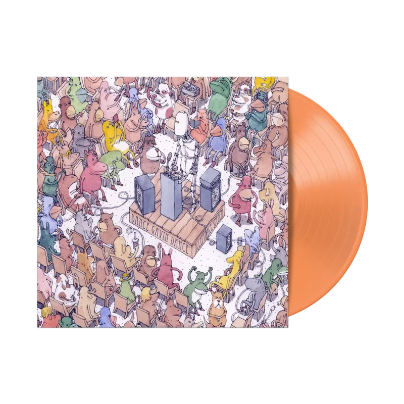 DANCE GAVIN DANCE 'ACCEPTANCE SPEECH' LP - EXCLUSIVE - LTD. 500 - ORANGE CRUSH