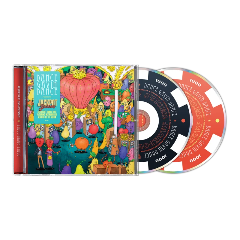 DANCE GAVIN DANCE 'JACKPOT JUICER' 2CD